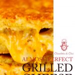 Grilled cheese sandwich with melty cheese