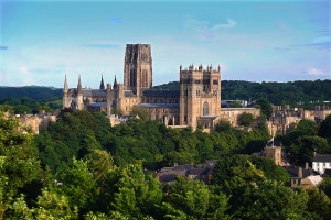 A photo of Durham University's cathedral