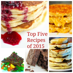 Square collage of Chocolates & Chai's Top 5 Recipes of 2015