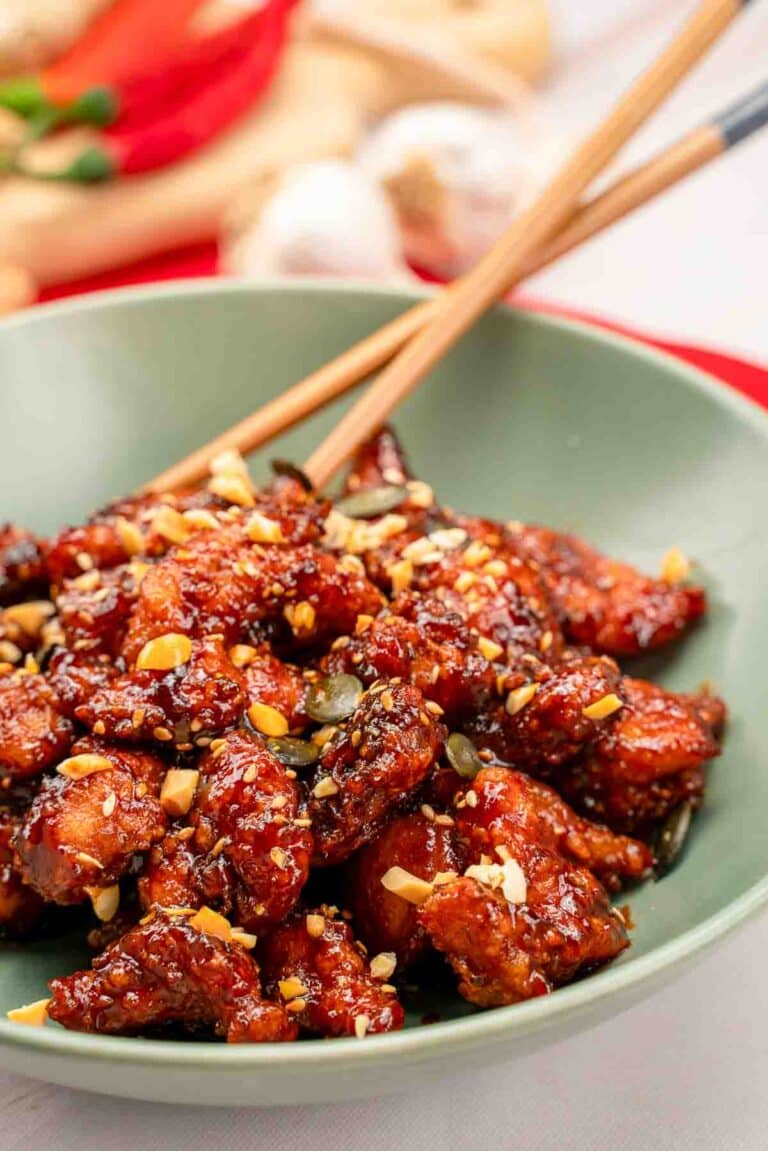 Dakgangjeong (Sweet & Spicy Korean Fried Chicken) - Chocolates & Chai
